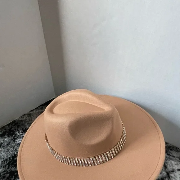 Unisex Rhinestone Band Western Hat for a day, evening out, Rodeo, for fun! - Picture 11 of 12